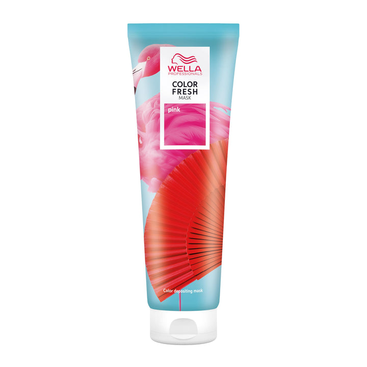 Pink semi-permanent hair colour mask tube, 150 ml, rose tint