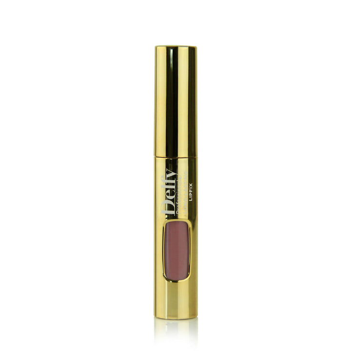 Unisex liquid matte lip tint in warm brown shade, 8 g stick