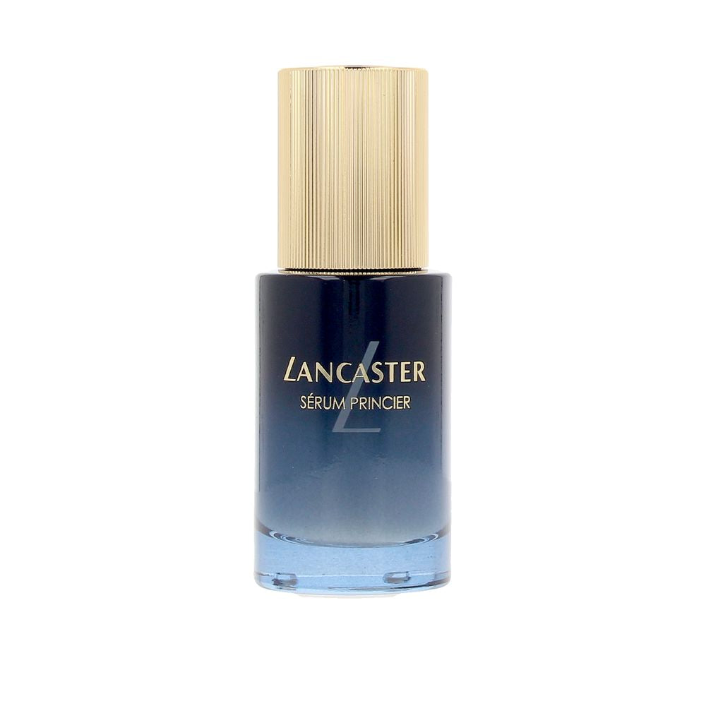 Lancaster Sérum Princier bottle on neutral background, lightweight facial serum