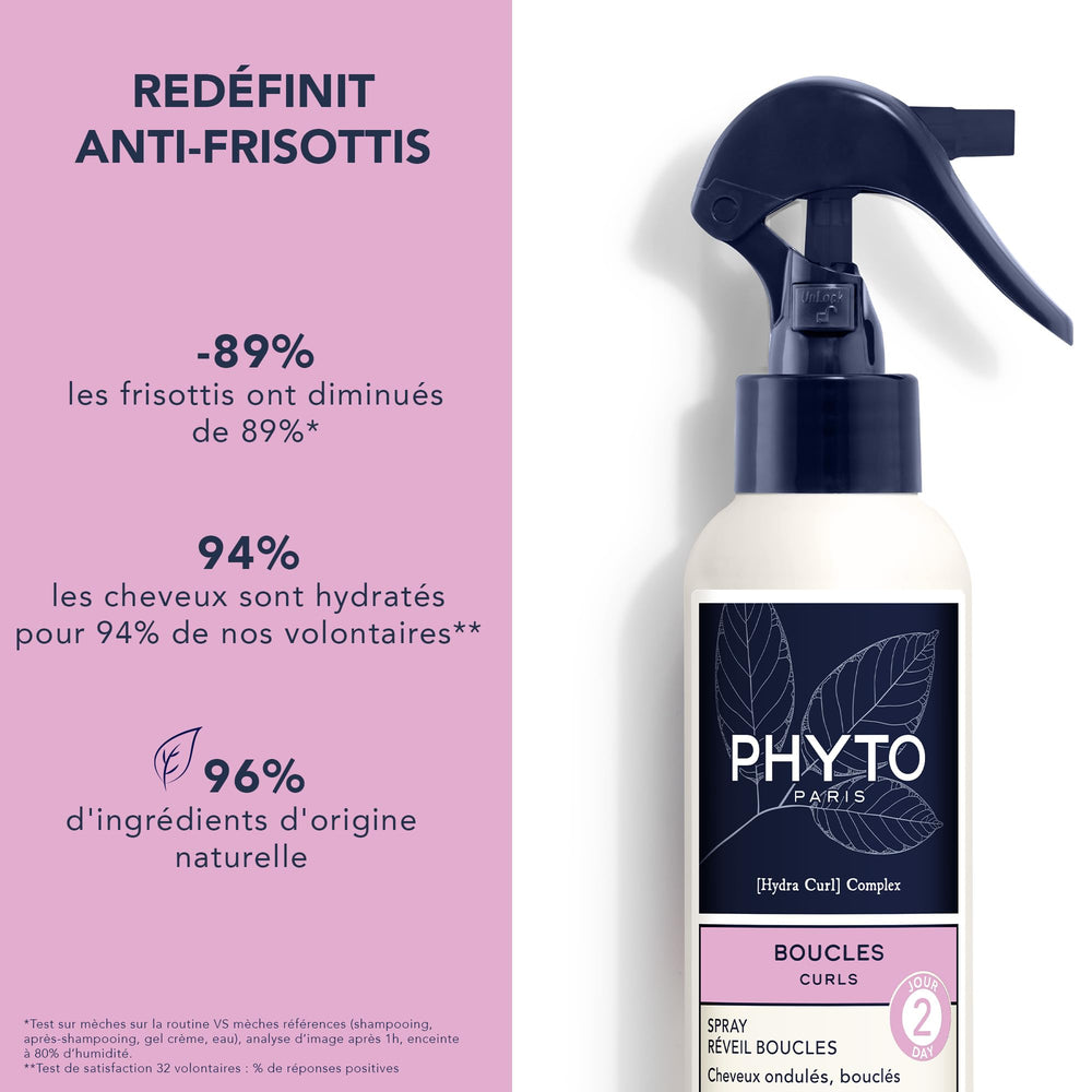 150 ml hydra curl reviving spray bottle for waves and curls, matte finish