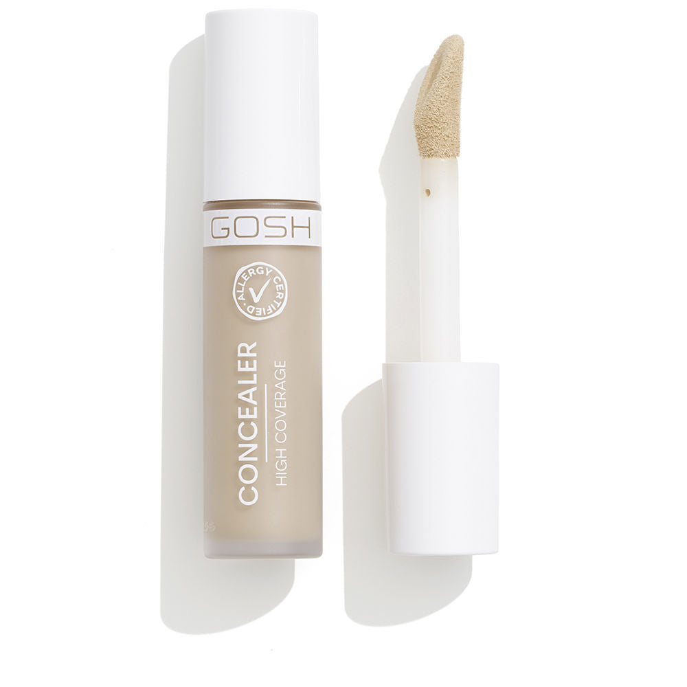5.5 ml tube of sand-toned liquid concealer with nozzle applicator