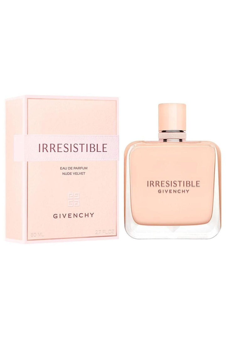 80 ml prism-effect pink bottle of Nude Velvet Eau de Parfum with lacquered cap