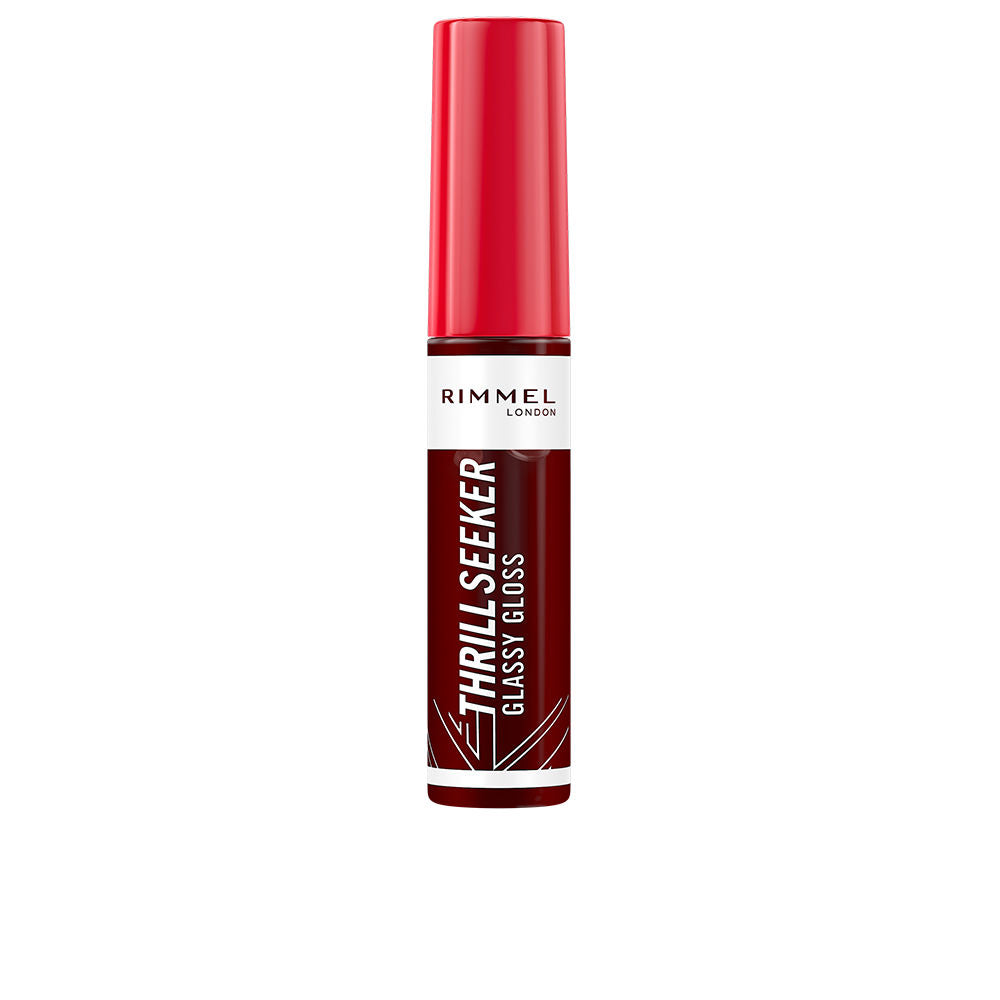 Tube of frosted berry lip gloss with applicator, 6 ml, Unisex