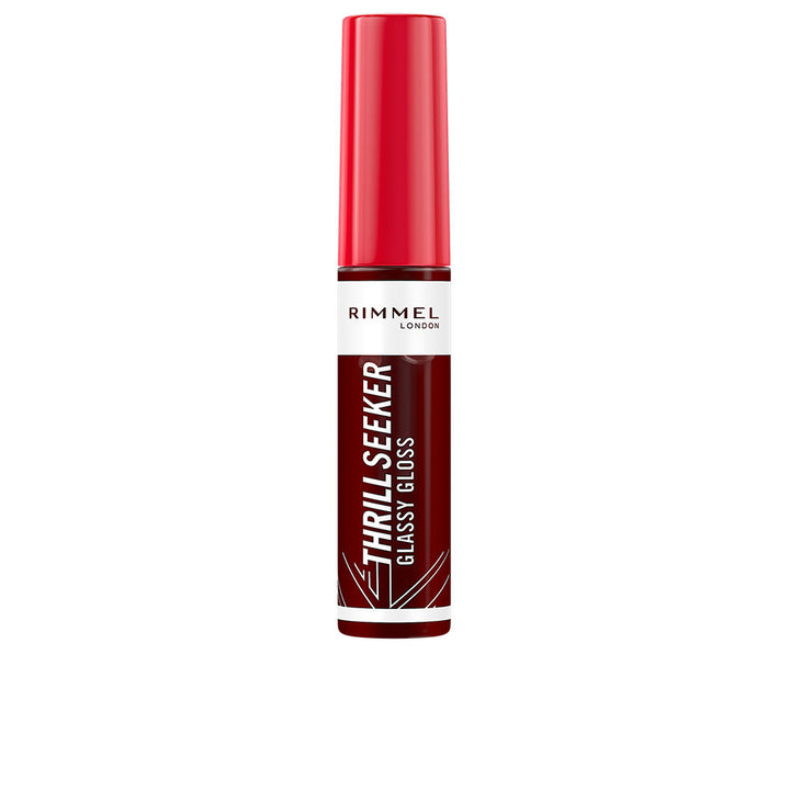 Tube of frosted berry lip gloss with applicator, 6 ml, Unisex