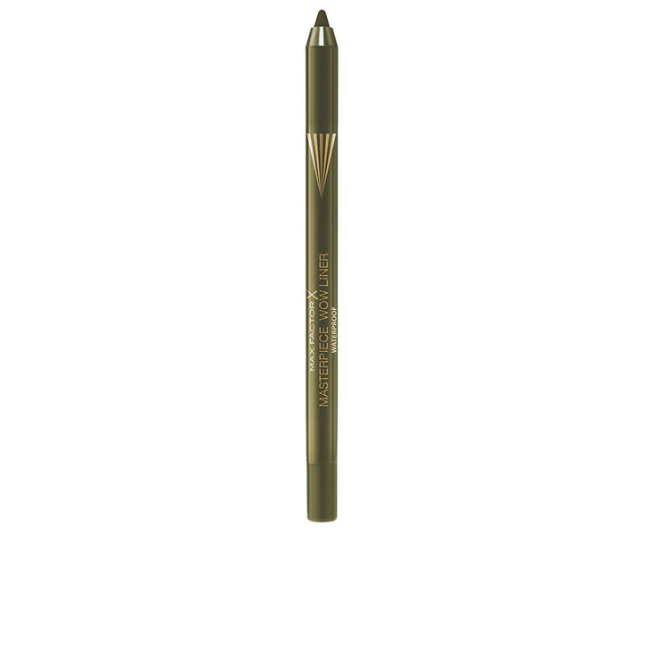 Small 1.2 g pot of green shimmer gel eyeliner with creamy texture