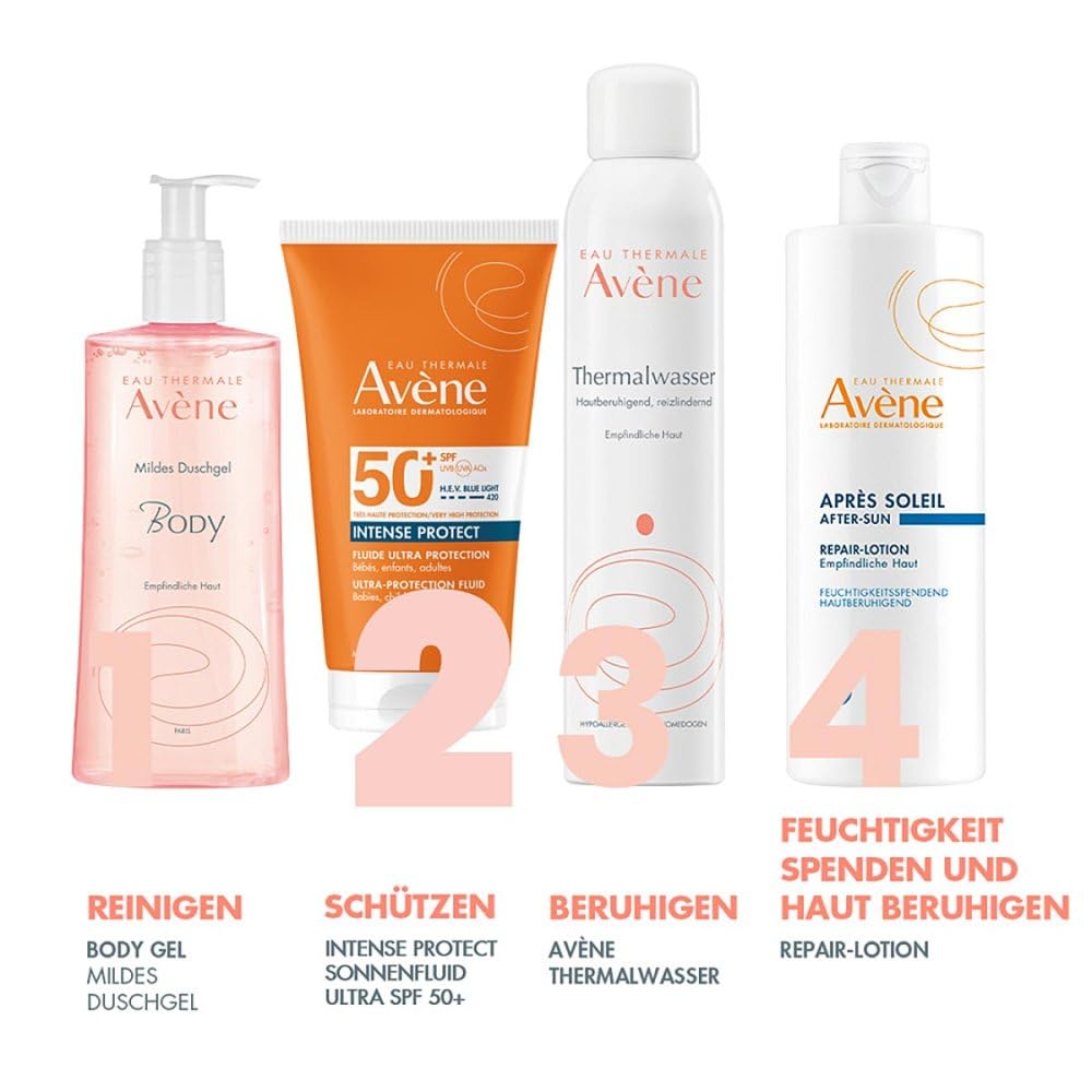 Tube of Avène Intense Protect SPF 50+ baby sunscreen, gentle high‑protection formula