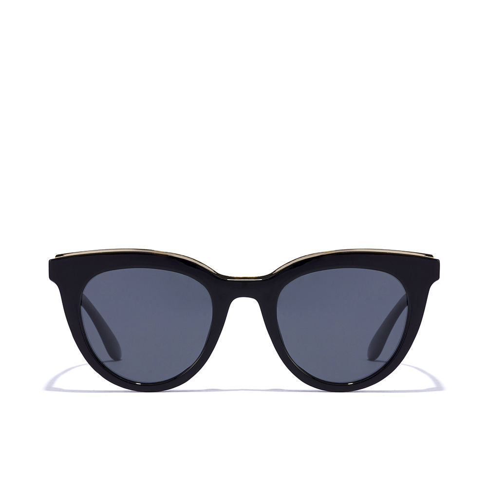 Black grey cat‑eye TR90 sunglasses with polarised lenses, Unisex, 43.3 mm lens