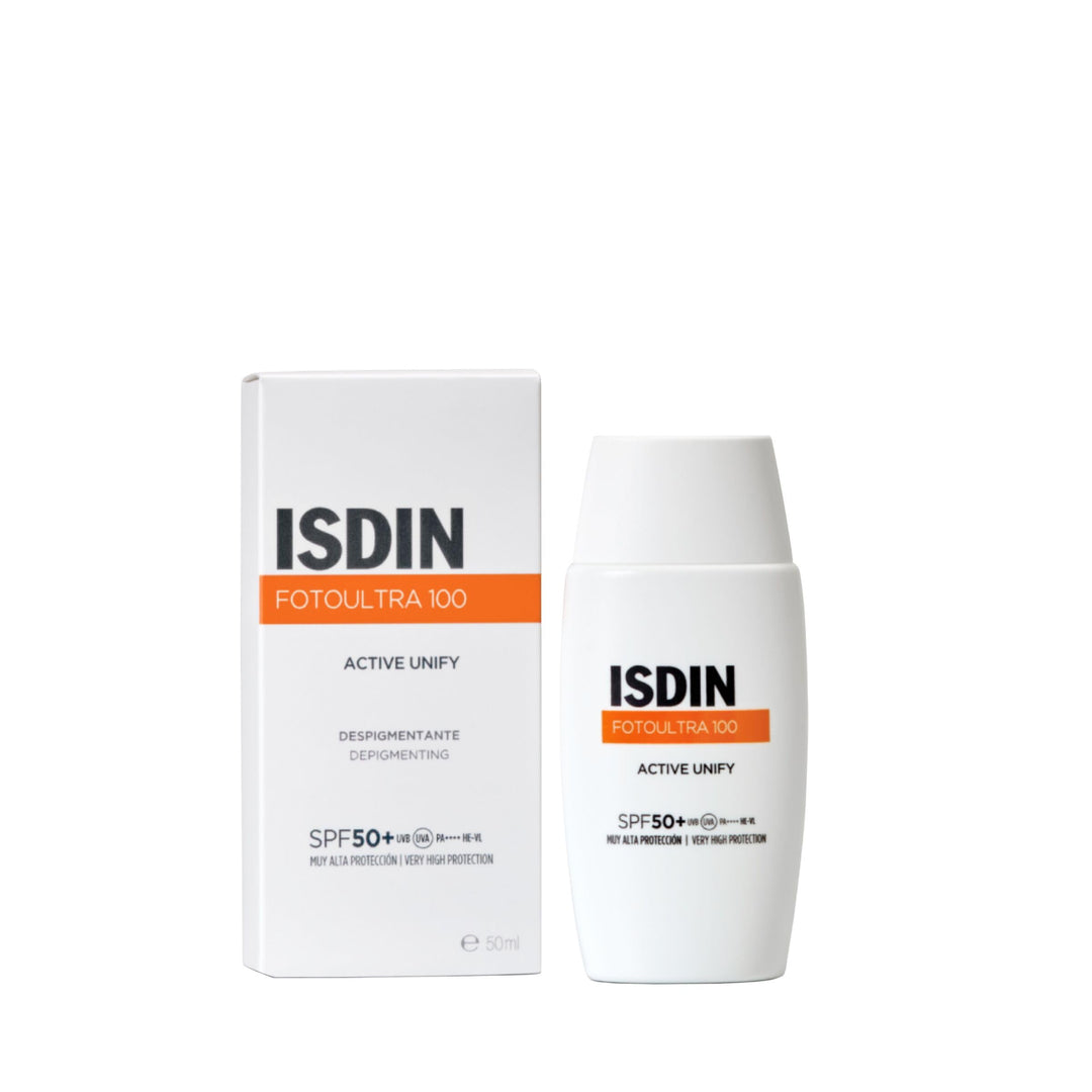 50 ml fluid facial sunscreen SPF 50+ in lightweight bottle, unisex product