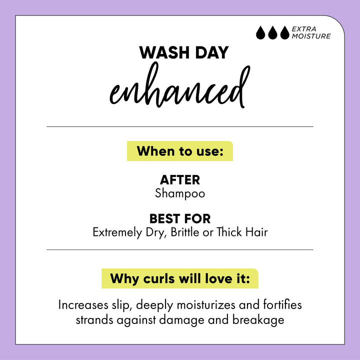 Tub of shea and banana hair mask, 235 ml, vegan, sulfate-free