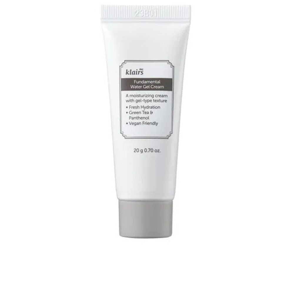 Small jar of lightweight blue gel cream, 20 g, hydrating Unisex skincare
