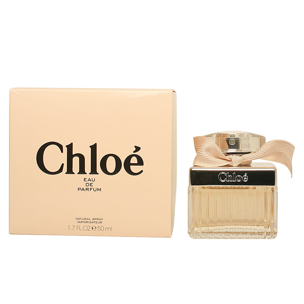 Glass 50 ml floral-oriental perfume bottle with pale pink liquid