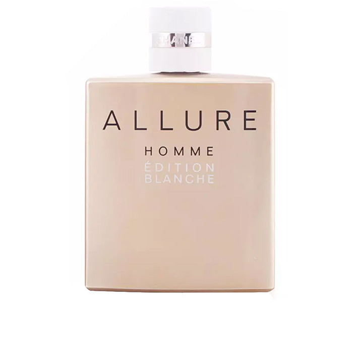 White-and-bronze perfume bottle, 150 ml, citrus-oriental eau de parfum for Man