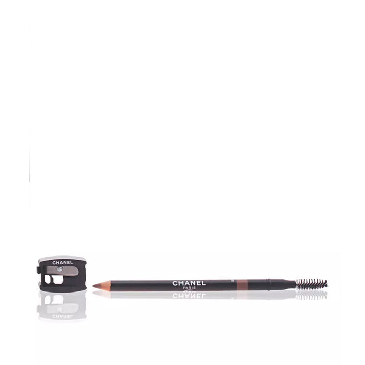 Slim cream-to-powder eyebrow pencil with spoolie and sharpener, 1 g, blond shade