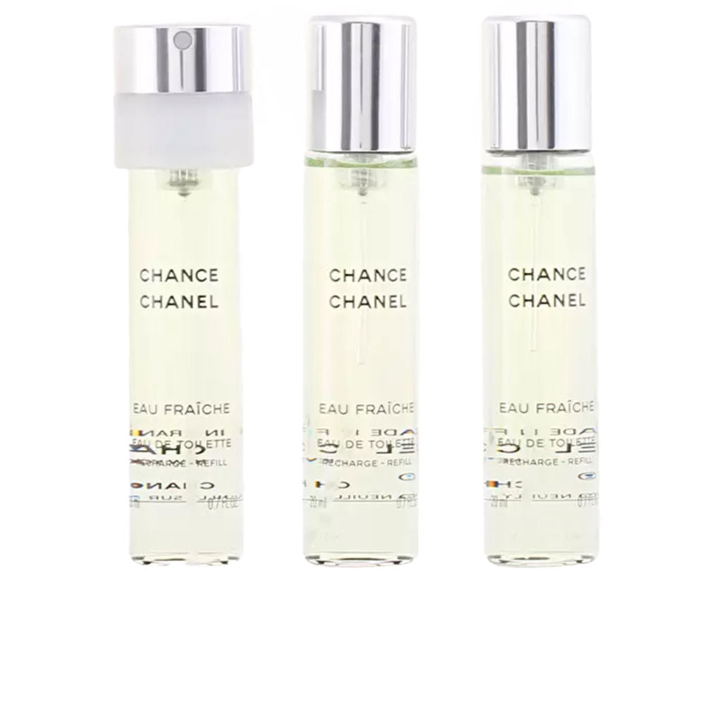 20 ml spherical glass perfume bottle, citrus‑floral chypre, compact travel size