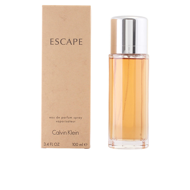 100 ml floral fruity Eau de Parfum bottle with elegant glass and pale liquid