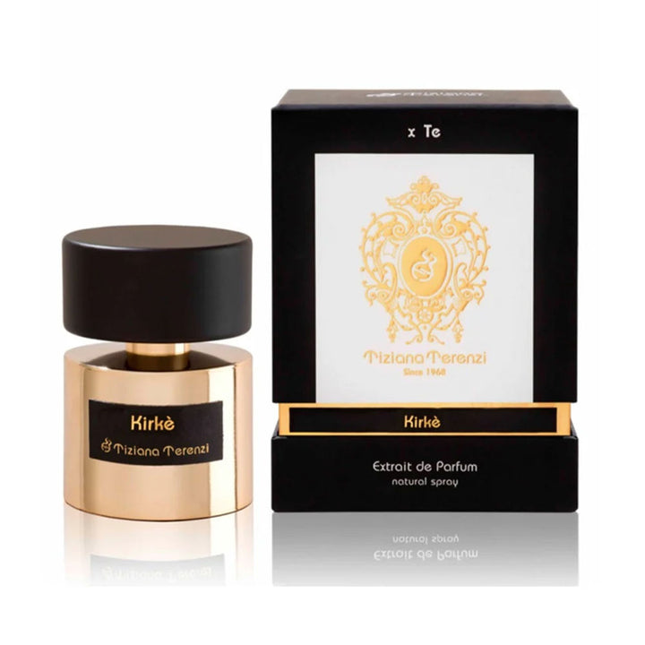 100 ml Kirke Eau de Parfum bottle, woody‑floral fragrance for Women