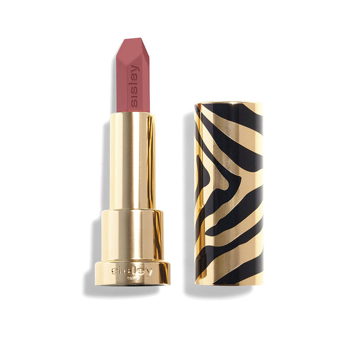 3.4 g rose gel lipstick in black magnetic case with angled tip