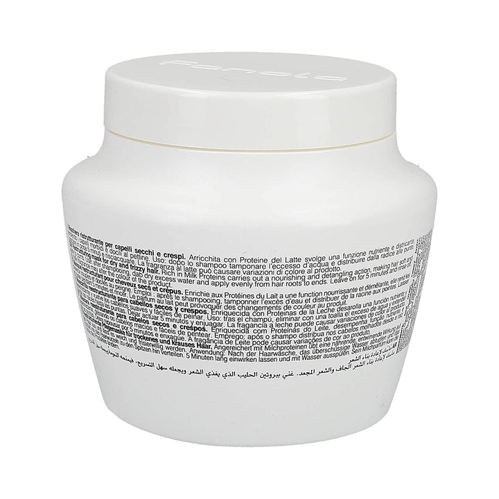 500 ml pale-cream reconstructing hair mask tube for dry damaged hair