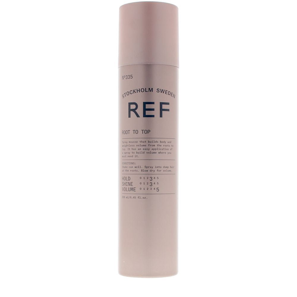 250 ml aerosol hair mousse for targeted volume and long-lasting hold