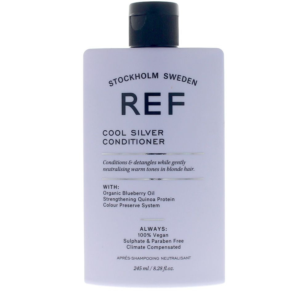 Tube of purple-toning conditioner for blond hair, 245 ml, vegan
