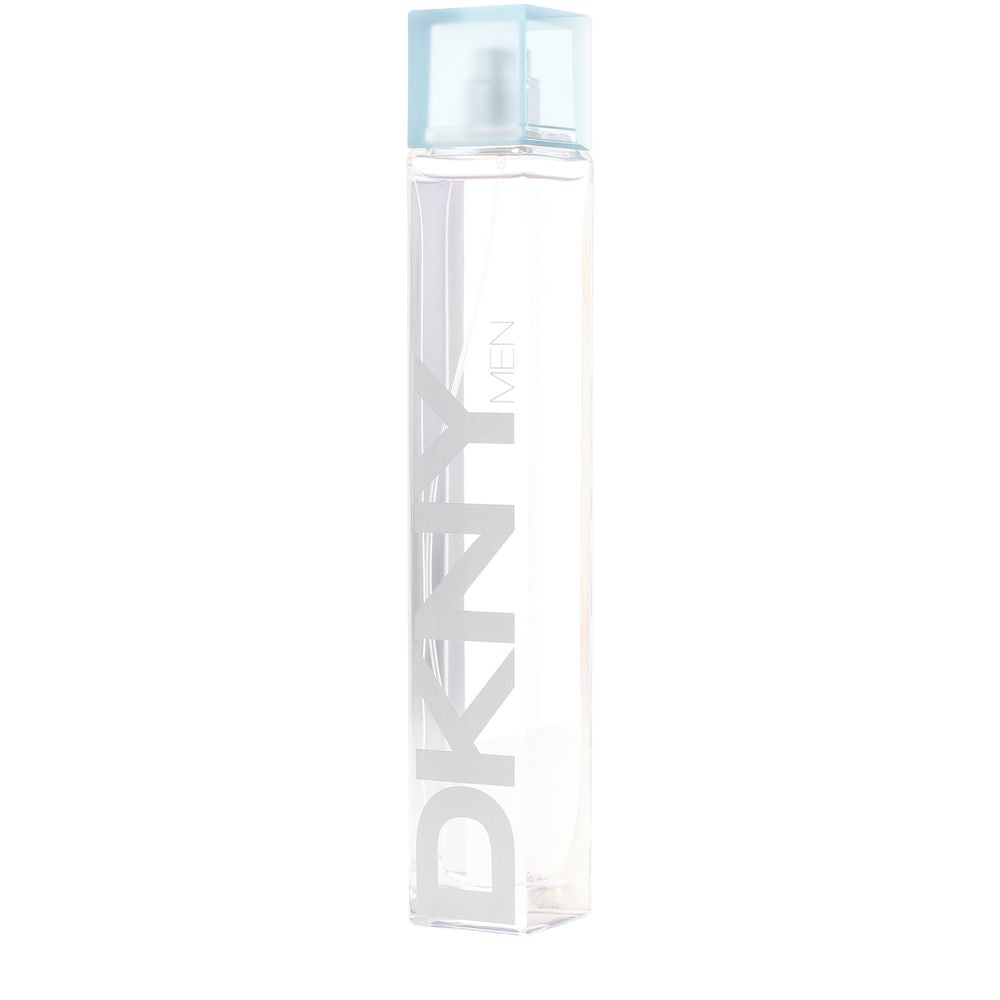 Grey geometric glass bottle, silver cap, 100 ml eau de parfum for Man