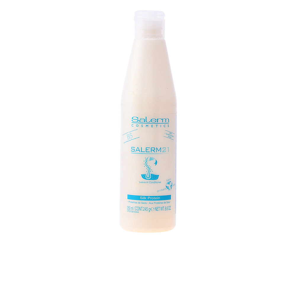 250 ml bottle of leave‑in conditioner with silk proteins for dry, damaged Unisex hair