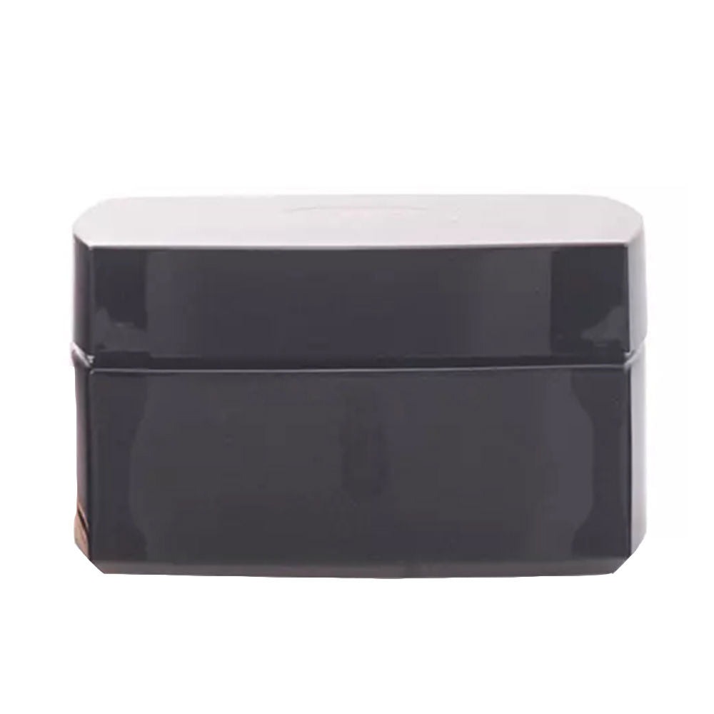Chanel Black rectangular plastic container with lid for Coco Noir body cream, minimalist finish