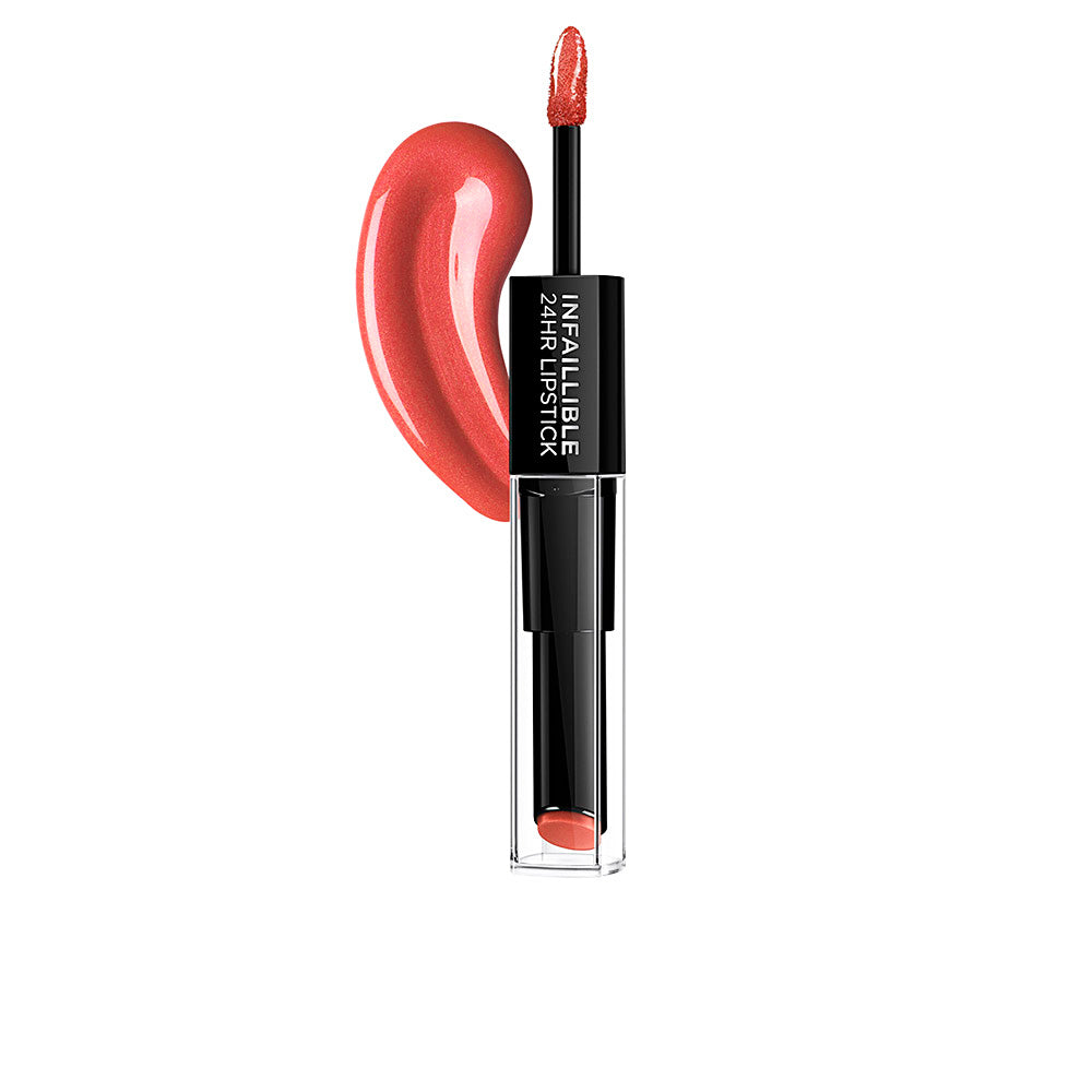 Dual applicator longwear lipstick, 6 ml, shade 404 Corail Constant