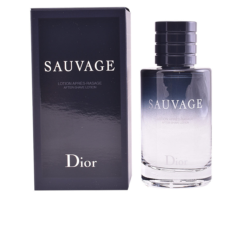 Sauvage After Shave Lotion bottle with dispenser, Dior grooming essential