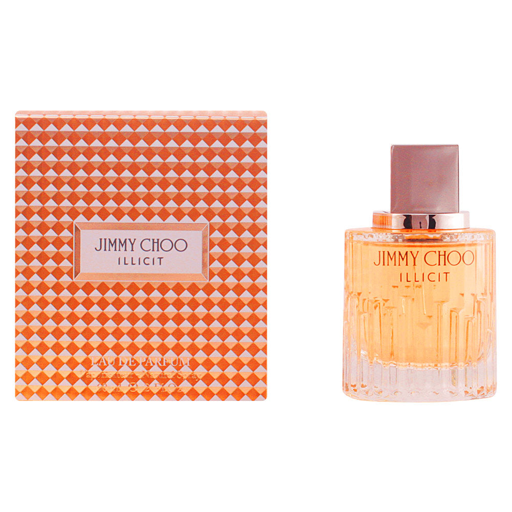 Glass perfume bottle, floral amber scent, 60 ml for Women