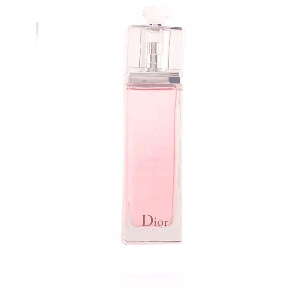 Translucent pale-pink perfume bottle, 100 ml, floral-citrus fragrance