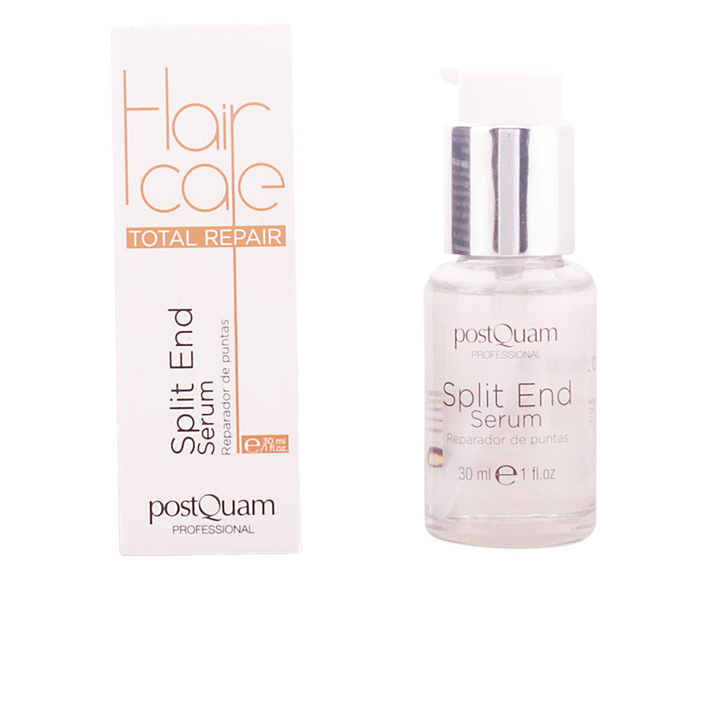 30 ml clear serum bottle for hair ends, lightweight oil for damaged tips