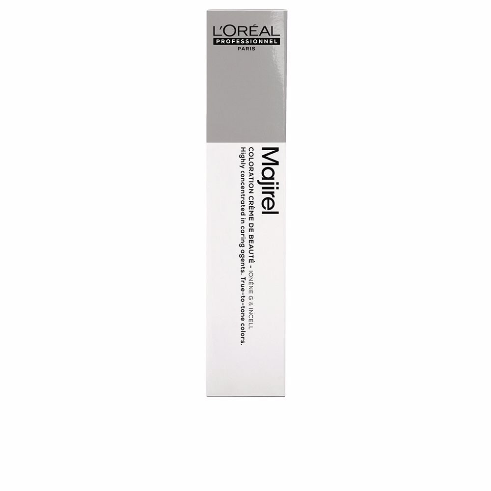 50 ml tube of Majirel permanent cream hair colour, shade 8.31, product packaging
