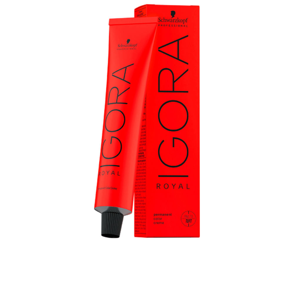 60 ml tube of permanent cream hair colour in natural chestnut, labelled 6-68, Unisex