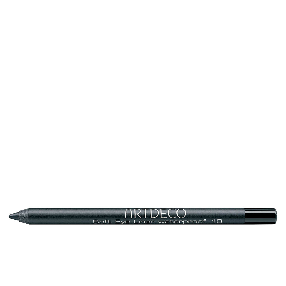 Slim black cream waterproof eye liner pencil, 1.2 g, matte finish