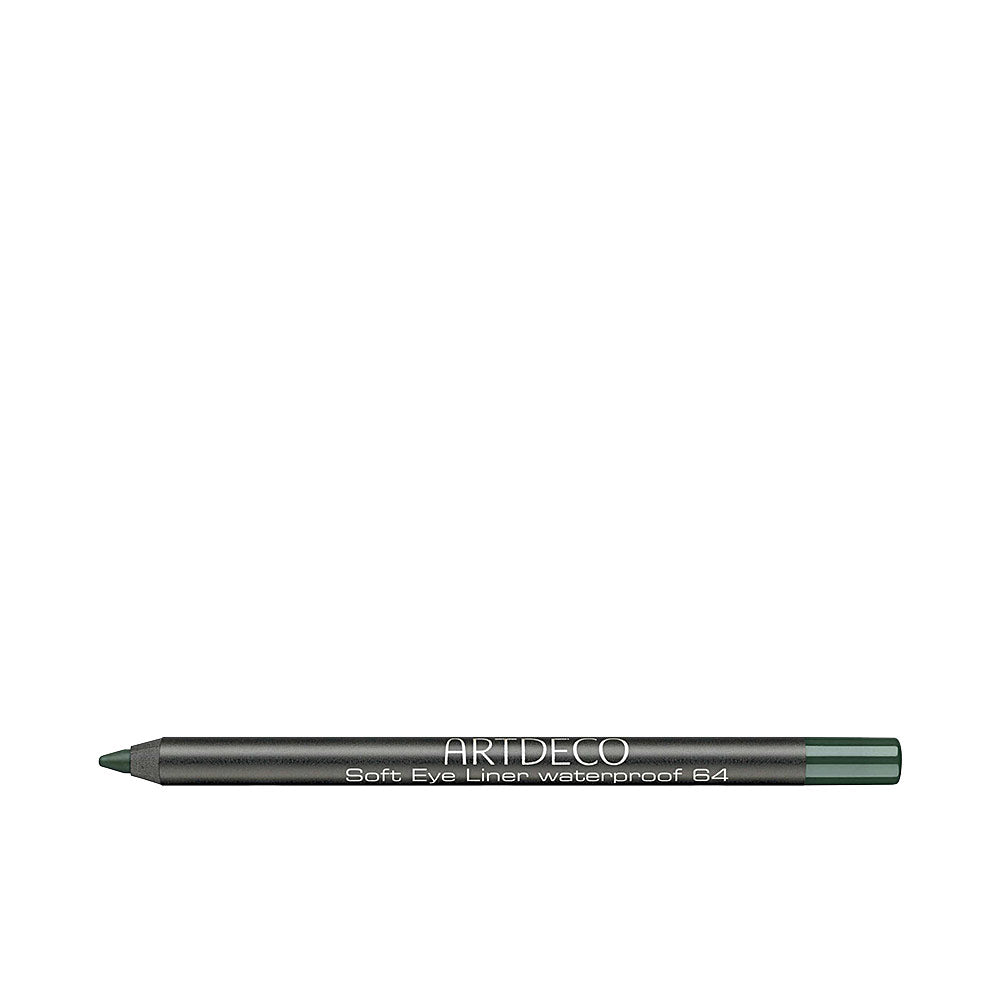 Compact cream waterproof eye liner in deep green shade, 1.2 g
