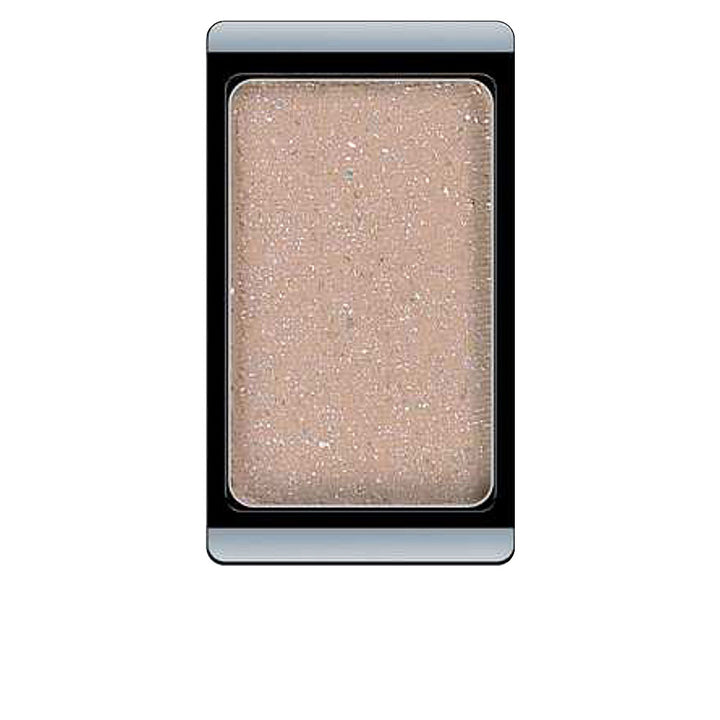 Single pan Glam Beige Rose pressed eyeshadow, soft shimmering beige-rose