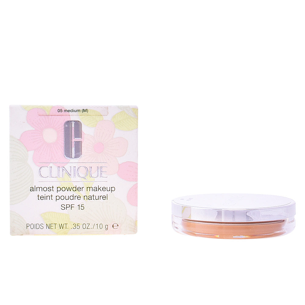 Compact pressed powder in shade 05‑Medium with mini‑brush, 10 g, SPF 15