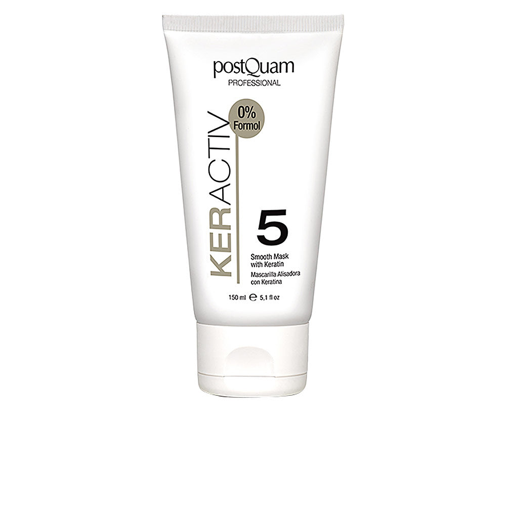 Creamy keratin hair mask jar, 150 ml, for smoothing and repair, all hair types, Women