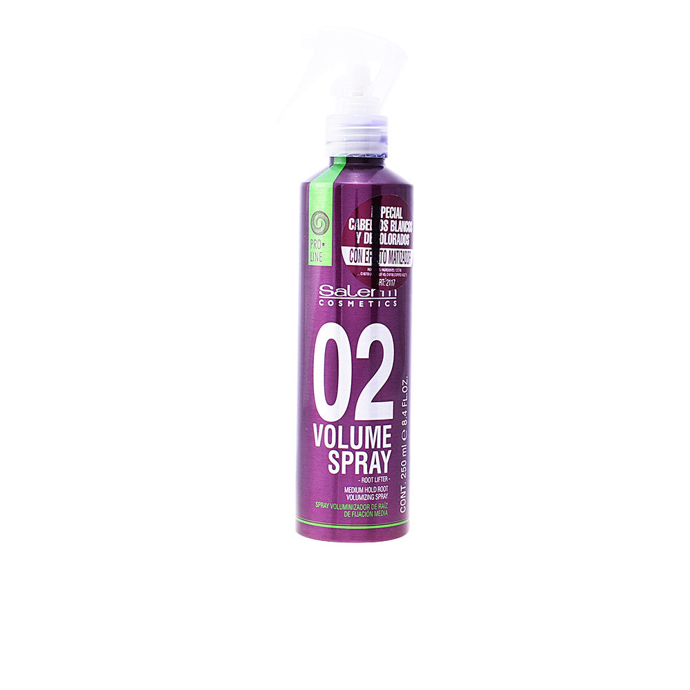 250 ml root volume spray with thermo‑active resins for Unisex coloured hair