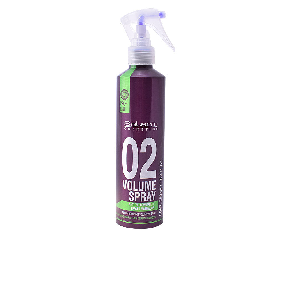 250 ml matt volumising spray for white and highlighted hair, medium hold