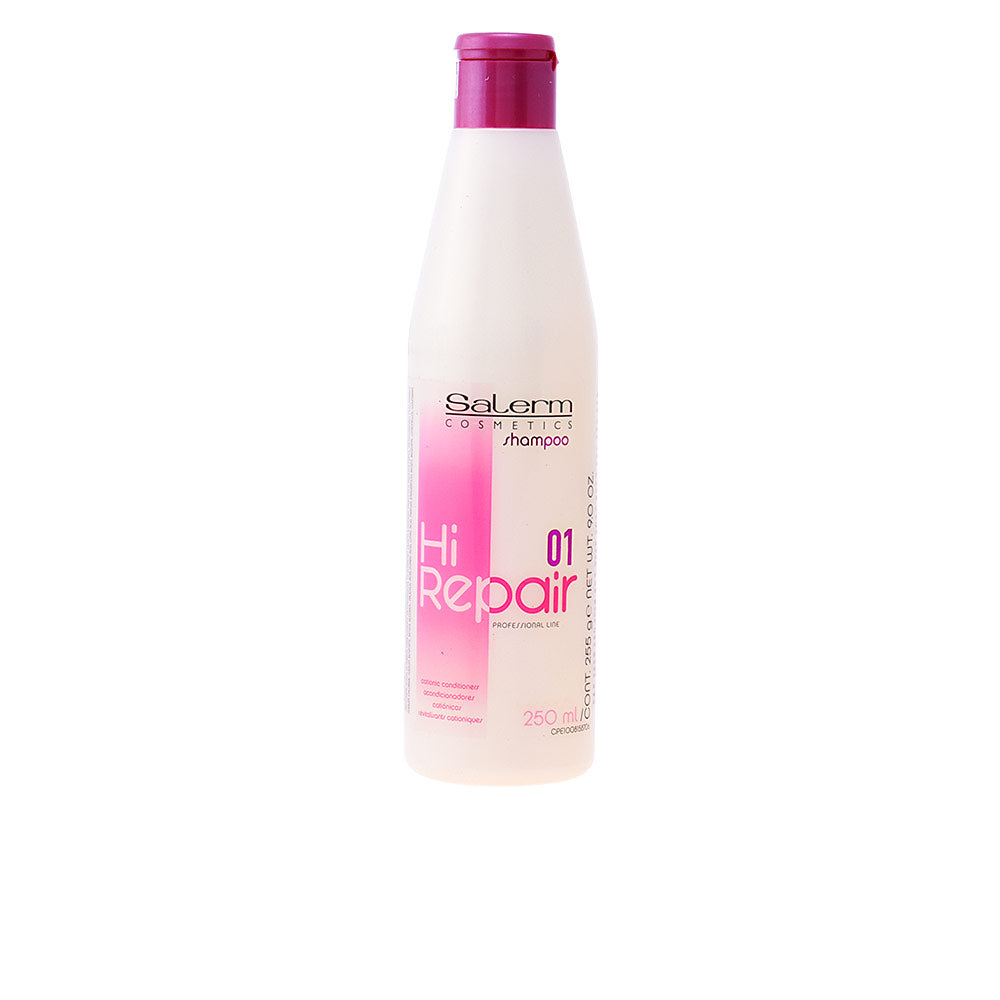 250 ml bottle of Hi Repair restorative shampoo for dry, damaged hair — Unisex