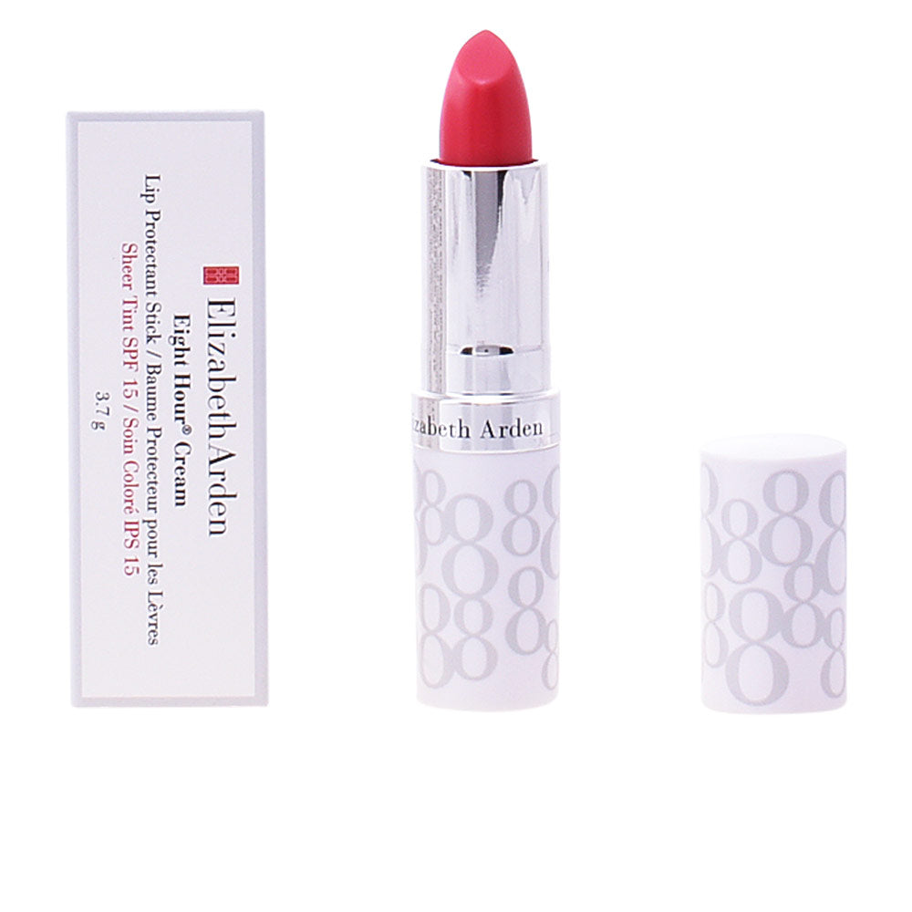 Small 3.7 g blush-tinted lip balm stick with SPF 15 for Women