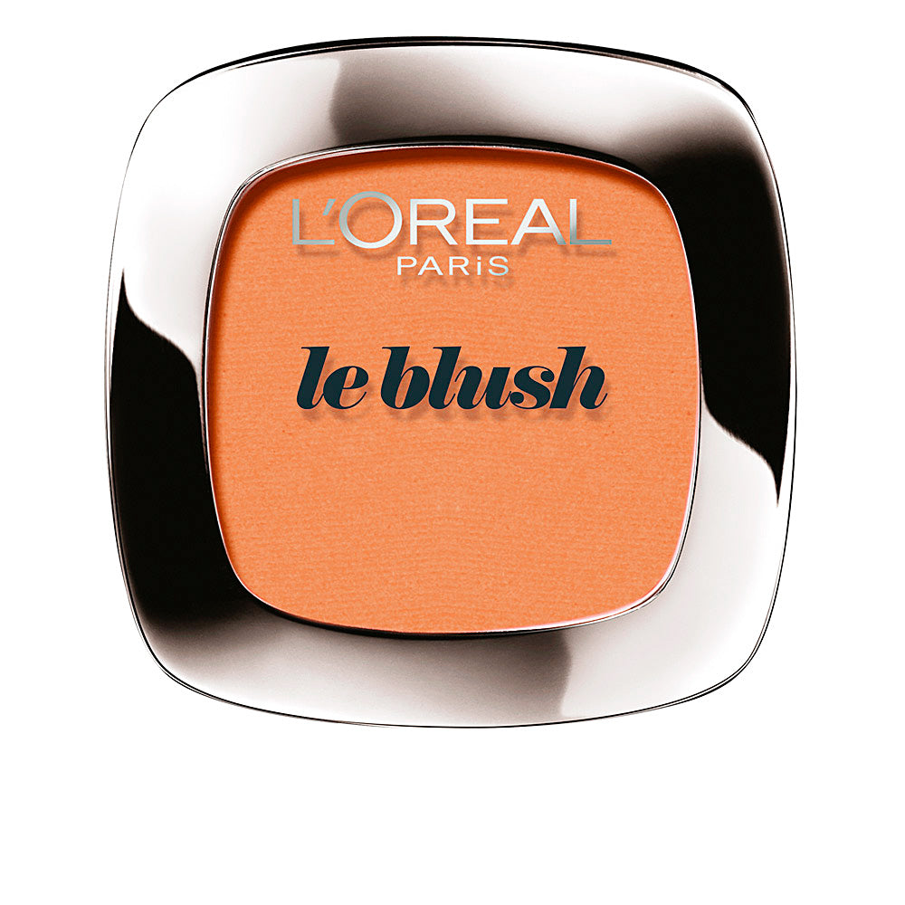 Compact peach powder blush, 5 g, soft silky finish, Unisex