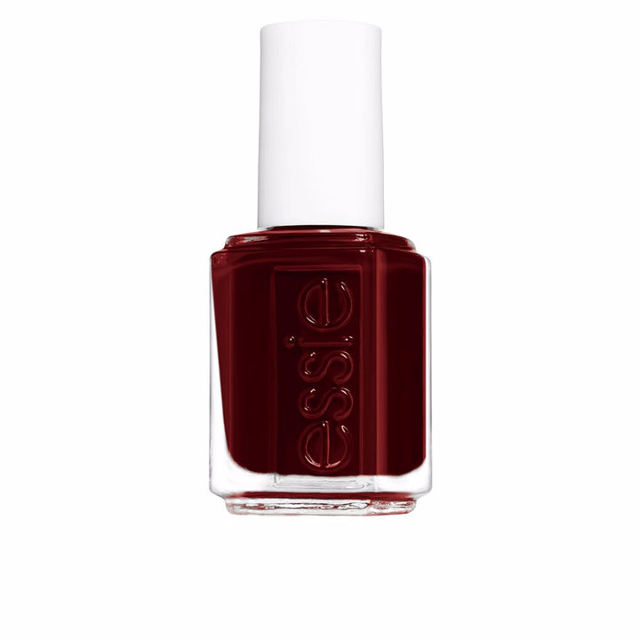 Bottle of deep bordeaux cream nail polish, 13.5 ml, Unisex