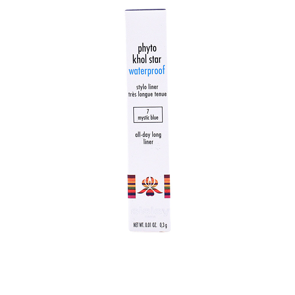 Retractable sparkling black eyeliner pencil with creamy tip, 0.3 g, waterproof