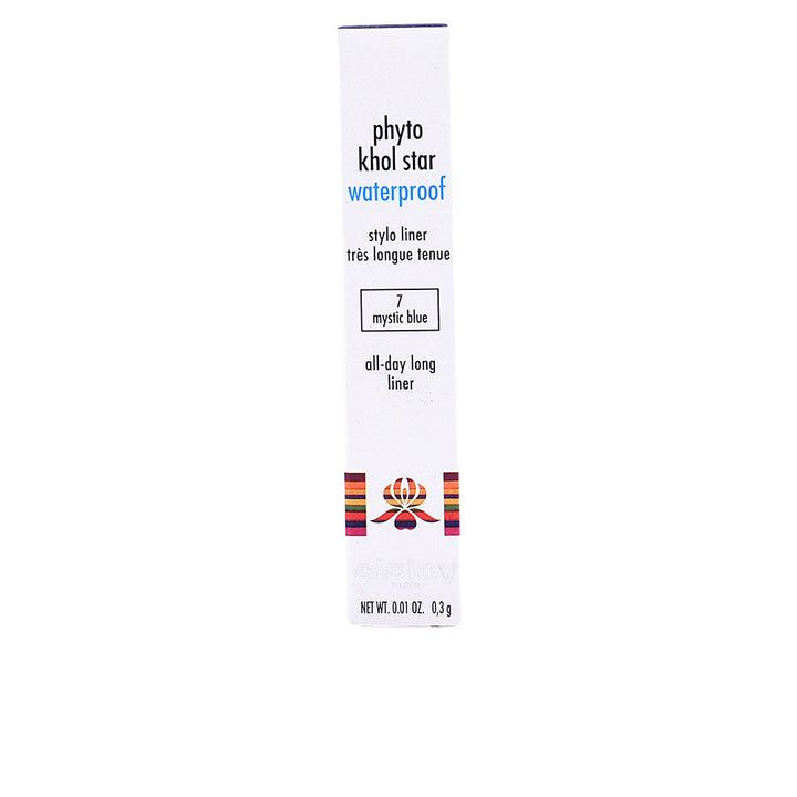 Retractable sparkling black eyeliner pencil with creamy tip, 0.3 g, waterproof