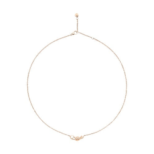 Radiant Minimalist Rose Gold Necklace