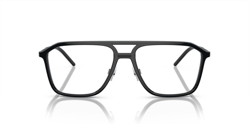 Modern Black Frame with Sleek Metal Accents
