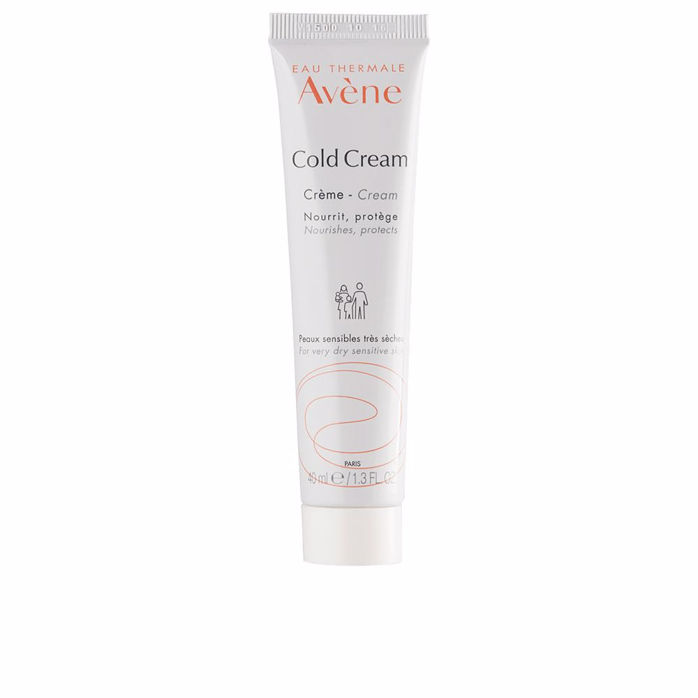 Jar of Avène Cold Cream—rich white cream for sensitive, dry baby skin